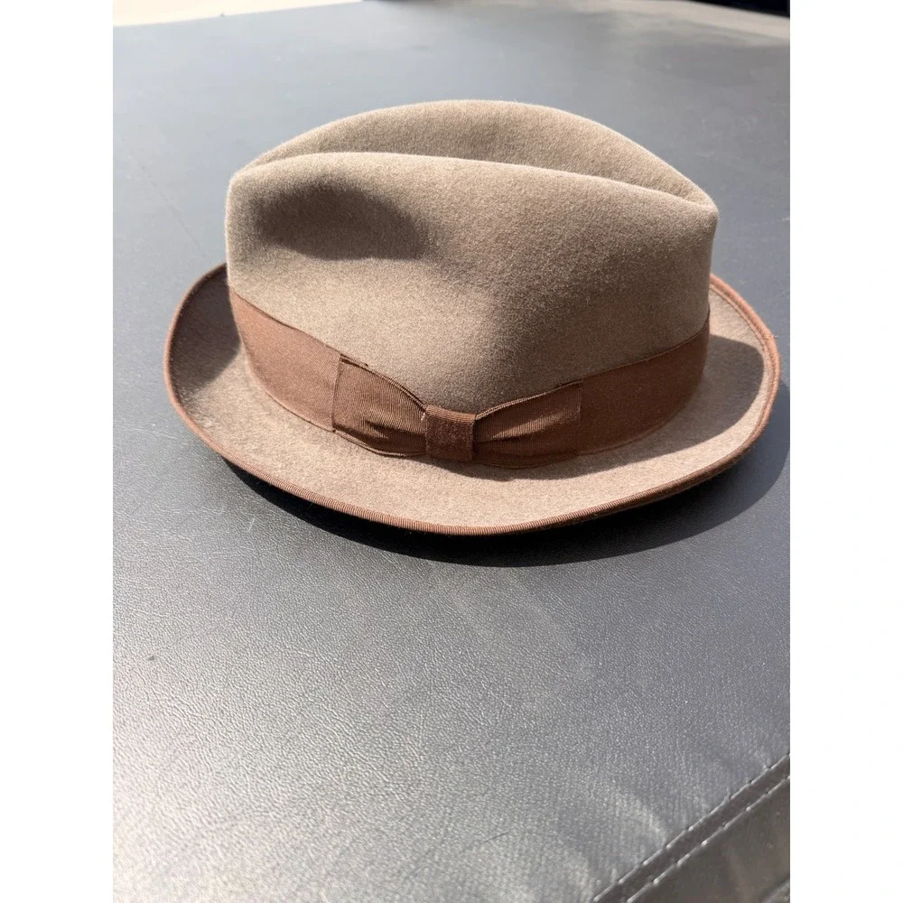 Akubra Fedora Hat Mens 59 Acorn StyleMasterFur‎ Felt Imperial Australia Outback